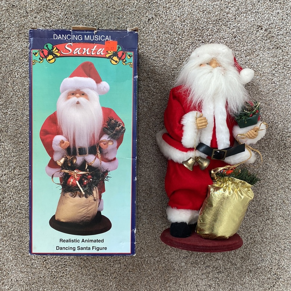 Dancing Musical Santa
